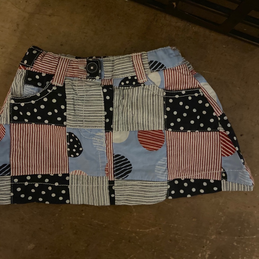 Patch wrk  skirt